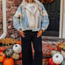 Cozy And Kind Denim Jacket Curves Image - 1
