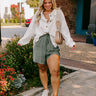 Chic Harvest Knit Henley Top in Cream Curves Image - 1