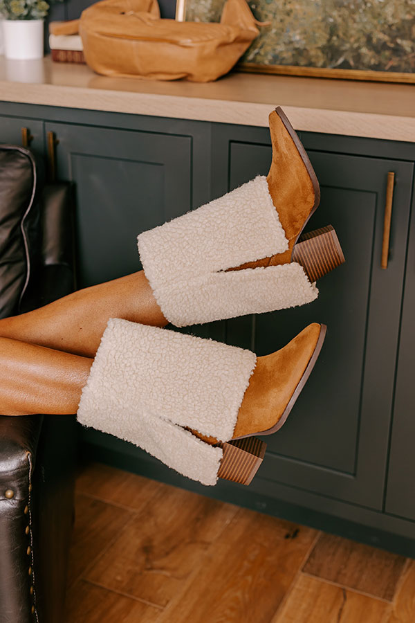 The Wrenley Faux Suede Boot Image - 2