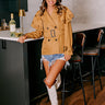 Pumpkin Spice Feels Eyelet Jacket Image - 1