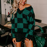 Bonfire Bliss Knit Sweater in Hunter Green Image - 1