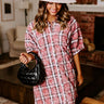 Pumpkin Patch Dreaming Plaid Mini Dress Image - 1