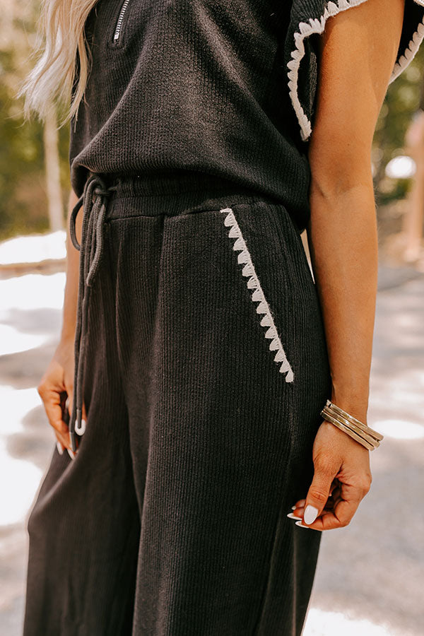 Small Town Cafe High Waist Wide Leg Pants Image - 4