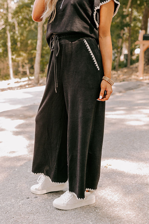 Small Town Cafe High Waist Wide Leg Pants Image - 3