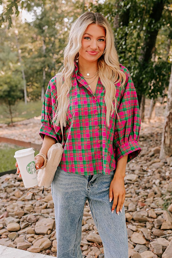 Maple Grove Plaid Button Up Image - 1