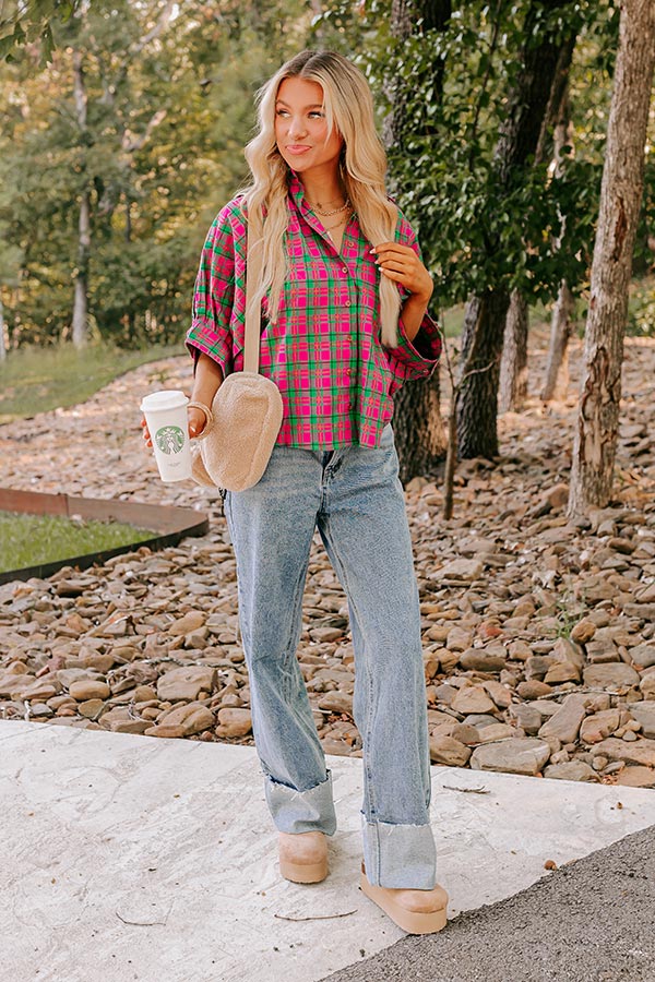 Maple Grove Plaid Button Up Image - 2