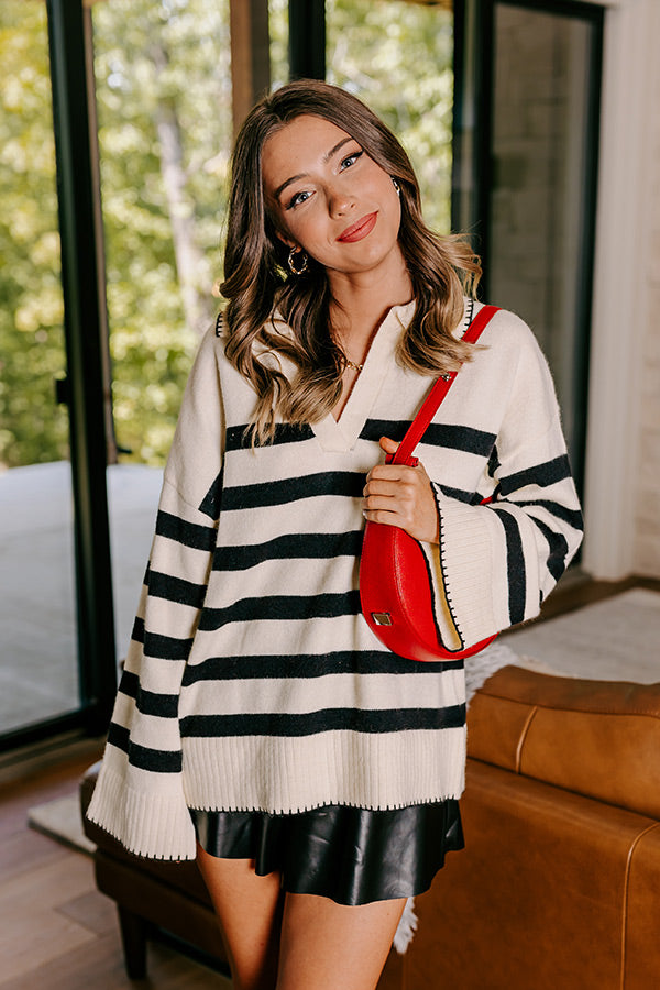 Woodland Walk Stripe Sweater Image - 4
