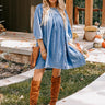Countryside Cutie Denim Mini Dress Image - 1