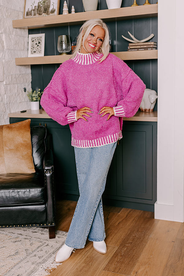Autumn Allure Knit Sweater Image - 1