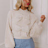 Coquette Chic Eyelash Knit Sweater Image - 1