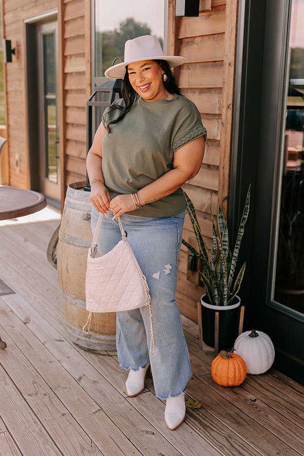 JUDY BLUE Zoe Midrise Distressed Flare Curves Img4