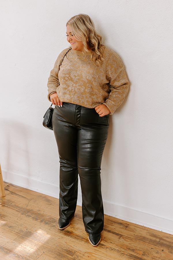 JUDY BLUE Daphne High Waist Faux Leather Pants Curves Image - 1
