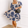 Garden Dreams Floral Mini Dress Image - 1