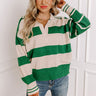 Campus Stroll Stripe Sweater Image - 1