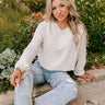 Cabin Cozy Waffle Knit Crop Top Image - 1