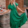 Simply Sweet Maxi Dress in Hunter Green Image - 1