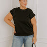VIP Outing Shift Top in Black Curves Image - 1