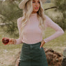 Sweet Surprise Perforated Knit Top Image - 1