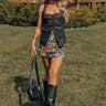 The Amelia Floral Mini Skirt Image - 1