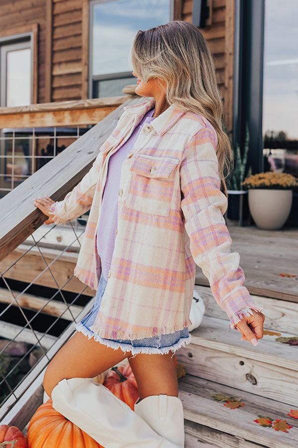Campfire Cozies Plaid Jacket Image - 4