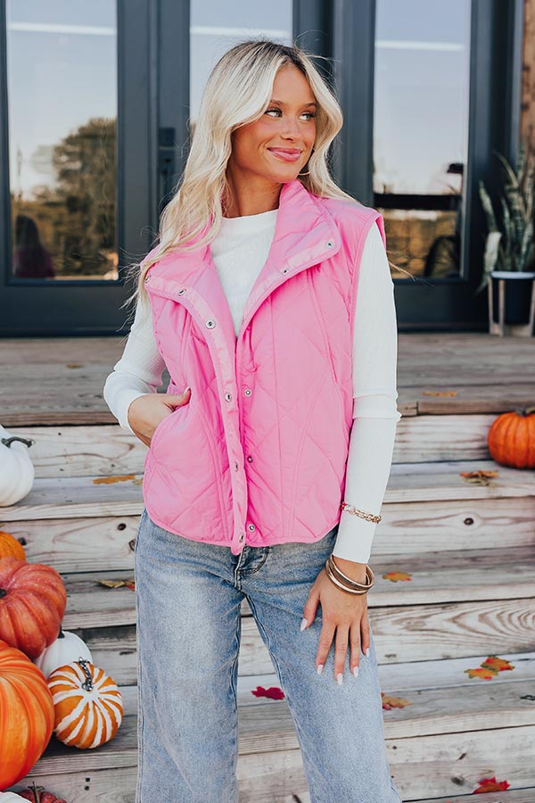 Sweet Surprise Quilted Vest Image - 1
