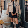 Uptown Girl Quilted Jacket in Khaki Image - 1