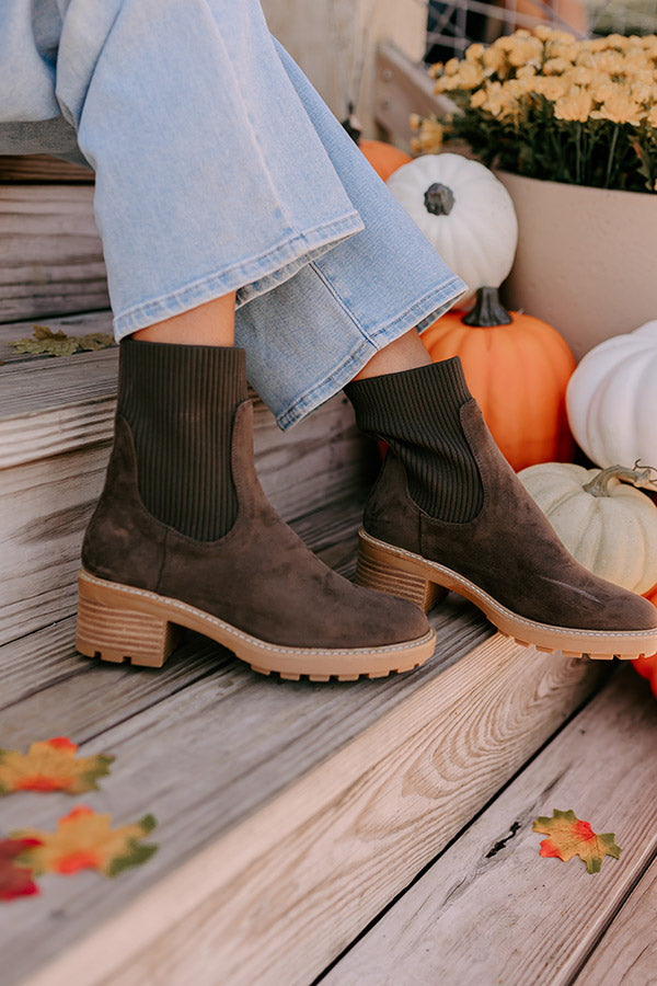 The Goodness Gracious Faux Suede Boot Image - 4