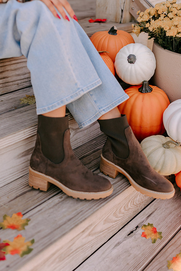 The Goodness Gracious Faux Suede Boot Image - 3