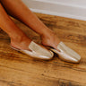 The Spotlight Metallic Flat in Gold Image - 1