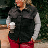 Cedar Creek Quilted Vest in Black Curves Image - 1