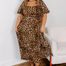 Lovely In Leopard Midi Curves Image - 1