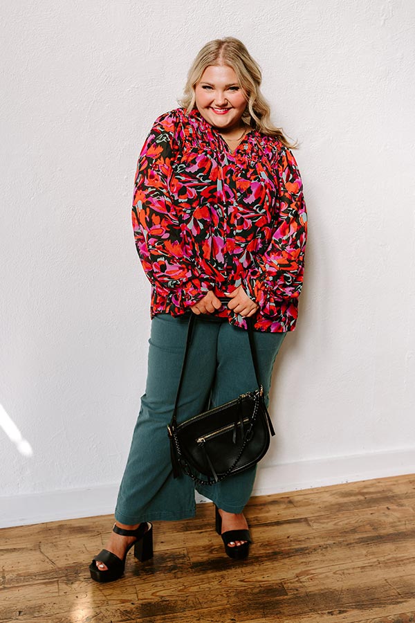 Sangria Toast Shift Top Curves Image - 3