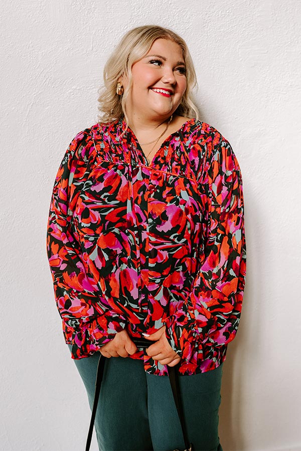 Sangria Toast Shift Top Curves Image - 2