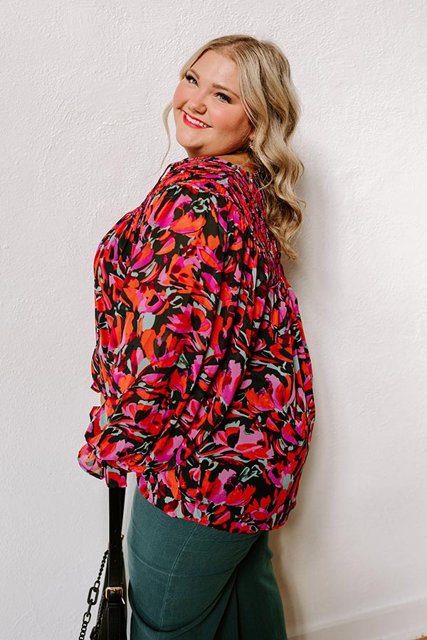 Sangria Toast Shift Top Curves Image - 4