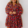 Sangria Toast Mini Dress Curves Image - 1