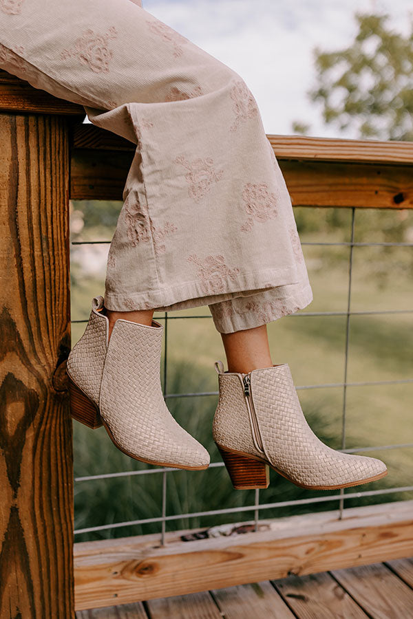 The Come And Get It Woven Bootie Image - 2