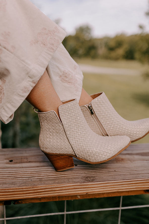 The Come And Get It Woven Bootie Image - 3