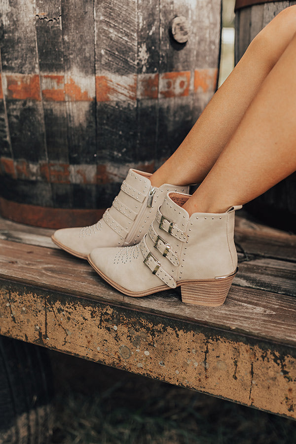 The Amazing Faux Leather Booties in Birch Image - 4