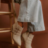 The Amazing Faux Leather Booties in Birch Image - 1