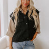Cedar Creek Quilted Vest in Black Image - 1
