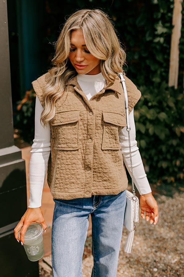 The Missing Piece Quilted Vest Image - 1