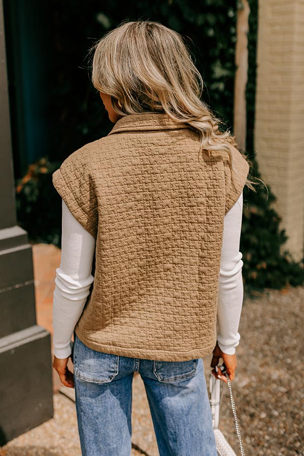 The Missing Piece Quilted Vest Image - 4