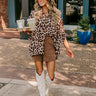Lovely In Leopard Oversized Button Up Image - 1