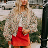 Simply Sweet Floral Bomber Jacket Image - 1