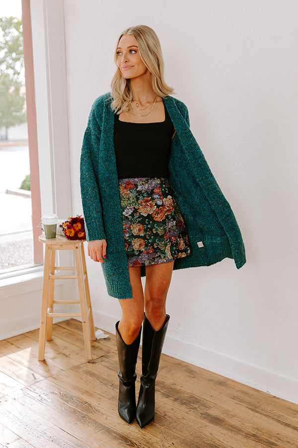 Fireplace Cozy Knit Cardigan Image - 1
