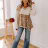 Farmers Market Stroll Waffle Knit Top Image - 1