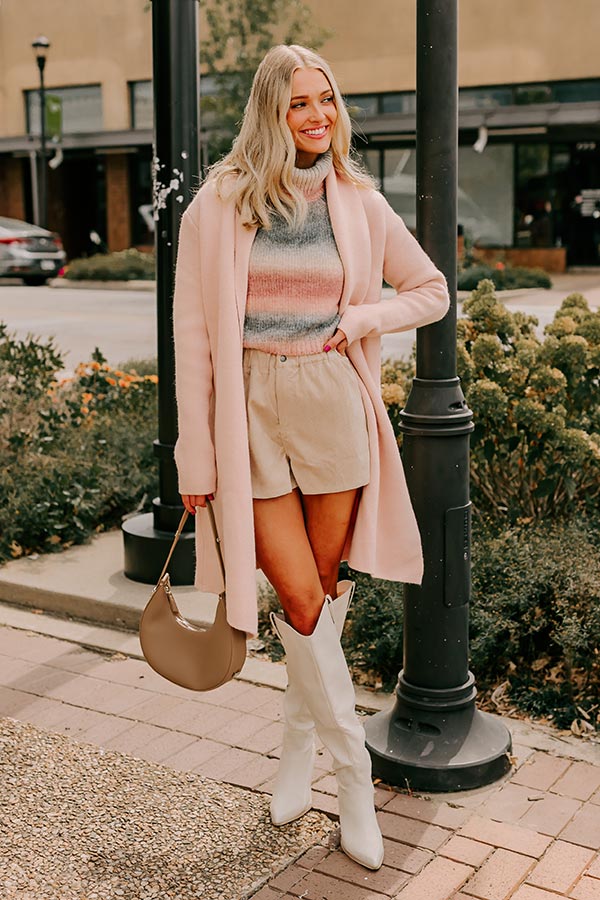 Uptown Chic Knit Coat