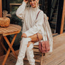 Cool Evening Knit Sweater Image - 1