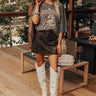 The Adalyn High Waist Faux Leather Skirt Image - 1