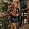 Casual Couture Leopard Sweater Top Image - 1